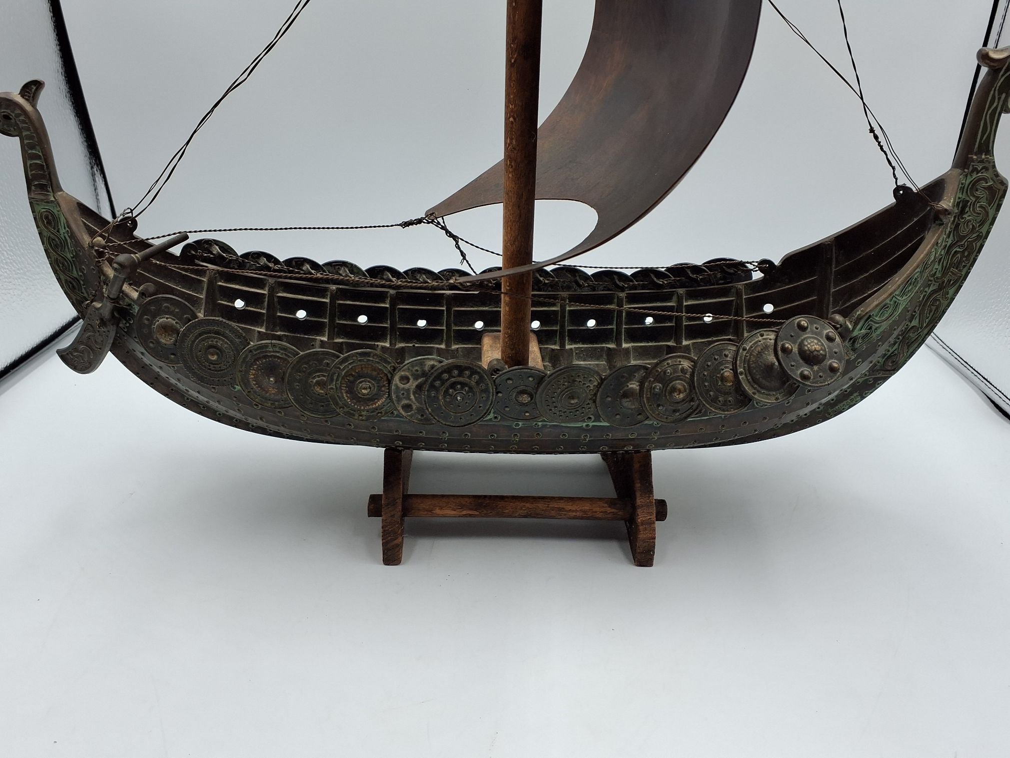 Viking skib Kobber/Bronze